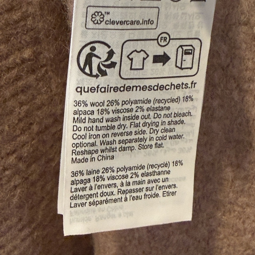 AllSaints Mauve Women's Sweater - Picture 4 of 4